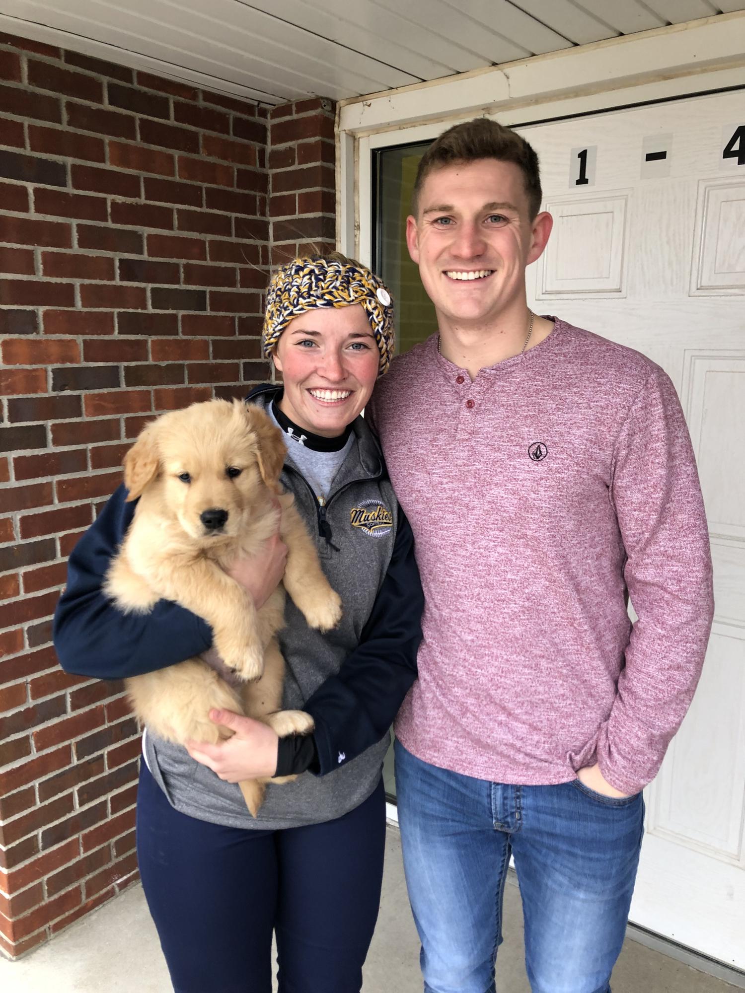 Surprise! We welcomed our first fur baby to celebrate college graduation - 2019