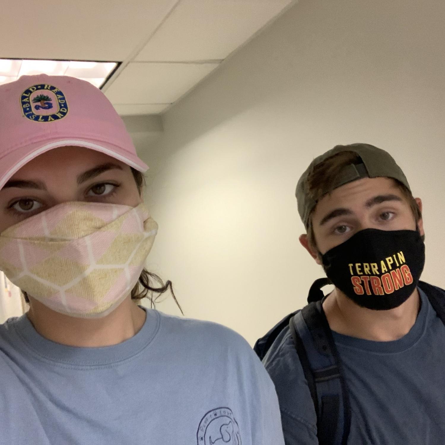 masked up!