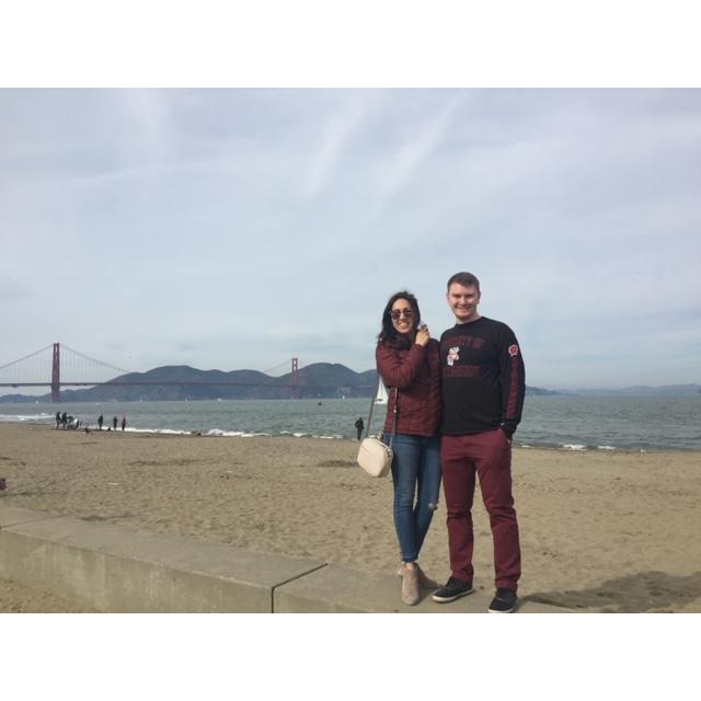 We just can't get enough of Cali! This is from our most recent trip to San Francisco together.