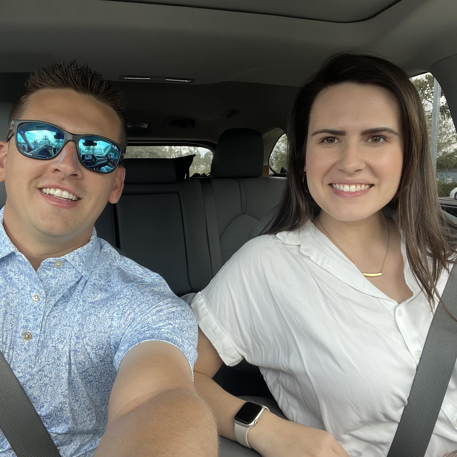 On the road to Tampa… pre engagement!!!