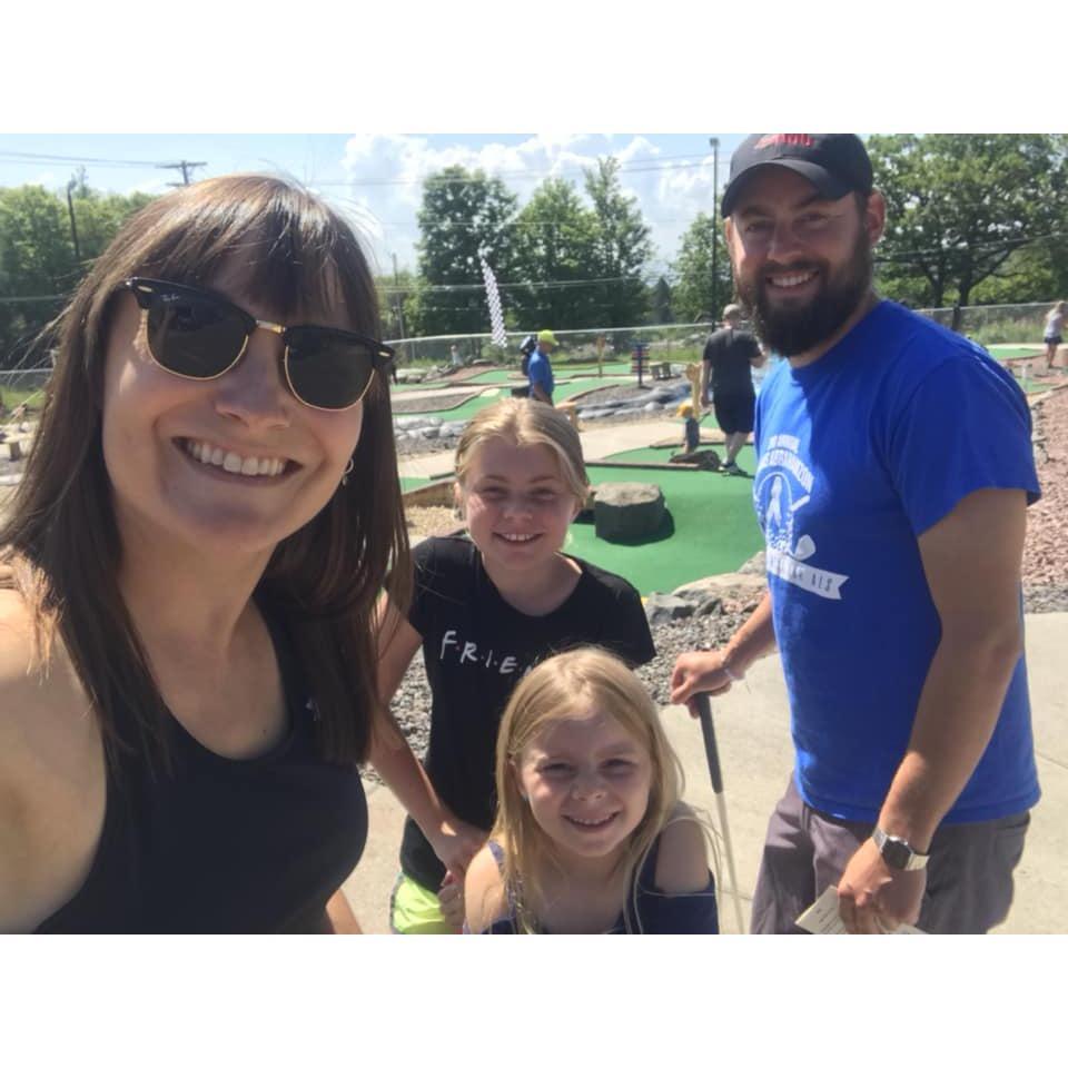Mini-Golfing