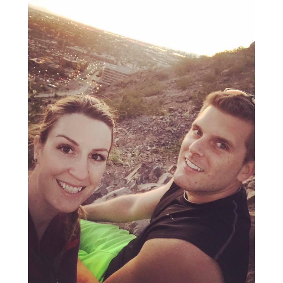 First Hike at A Mountain in Tempe, AZ
