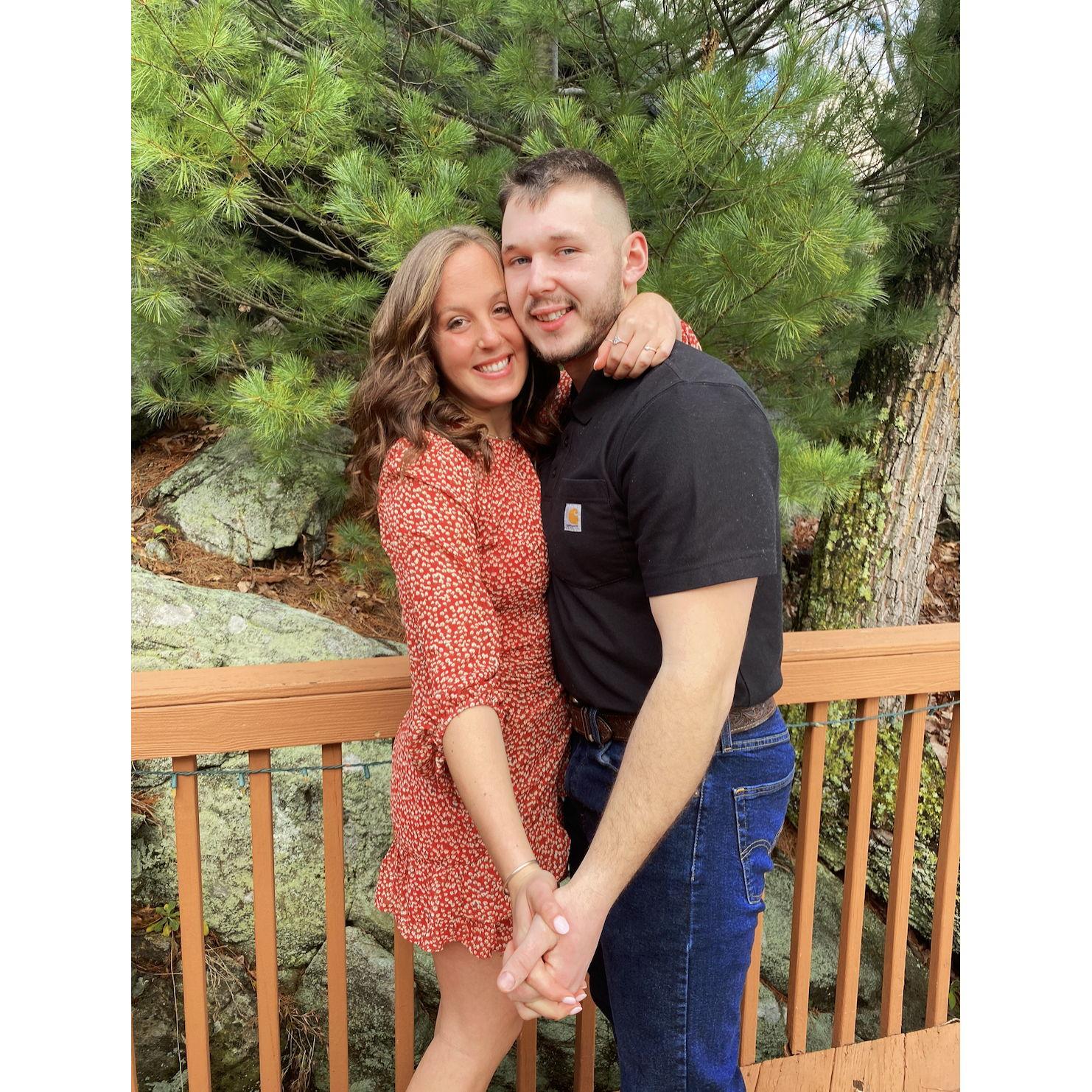 Our first Thanksgiving together!