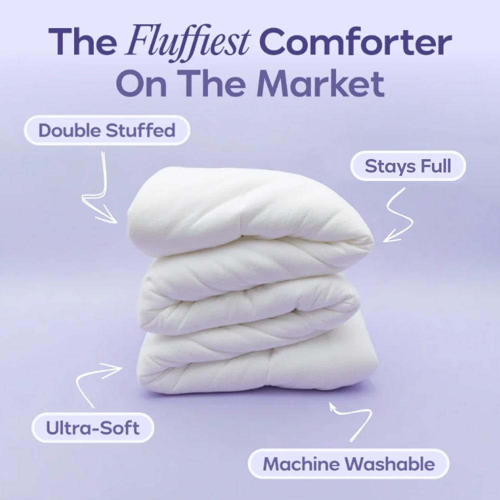 KING/CALI KING SIZE - MarshMellow Comforter