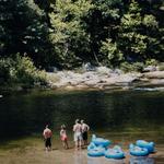 Tubing @ Brown Mountain Beach Resort