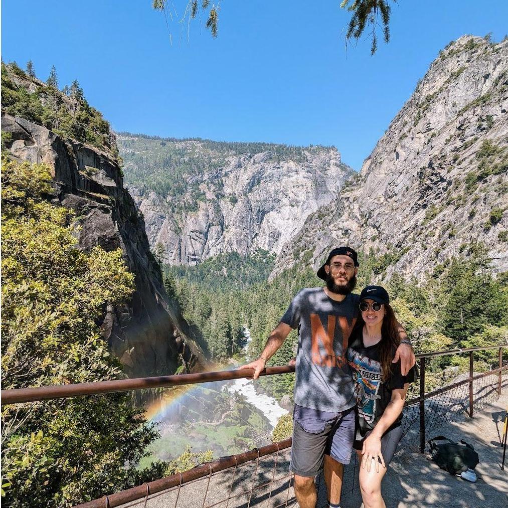 Taking in majestic Yosemite