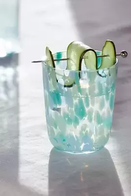 Charlie Confetti Juice Glasses, Set of 4
