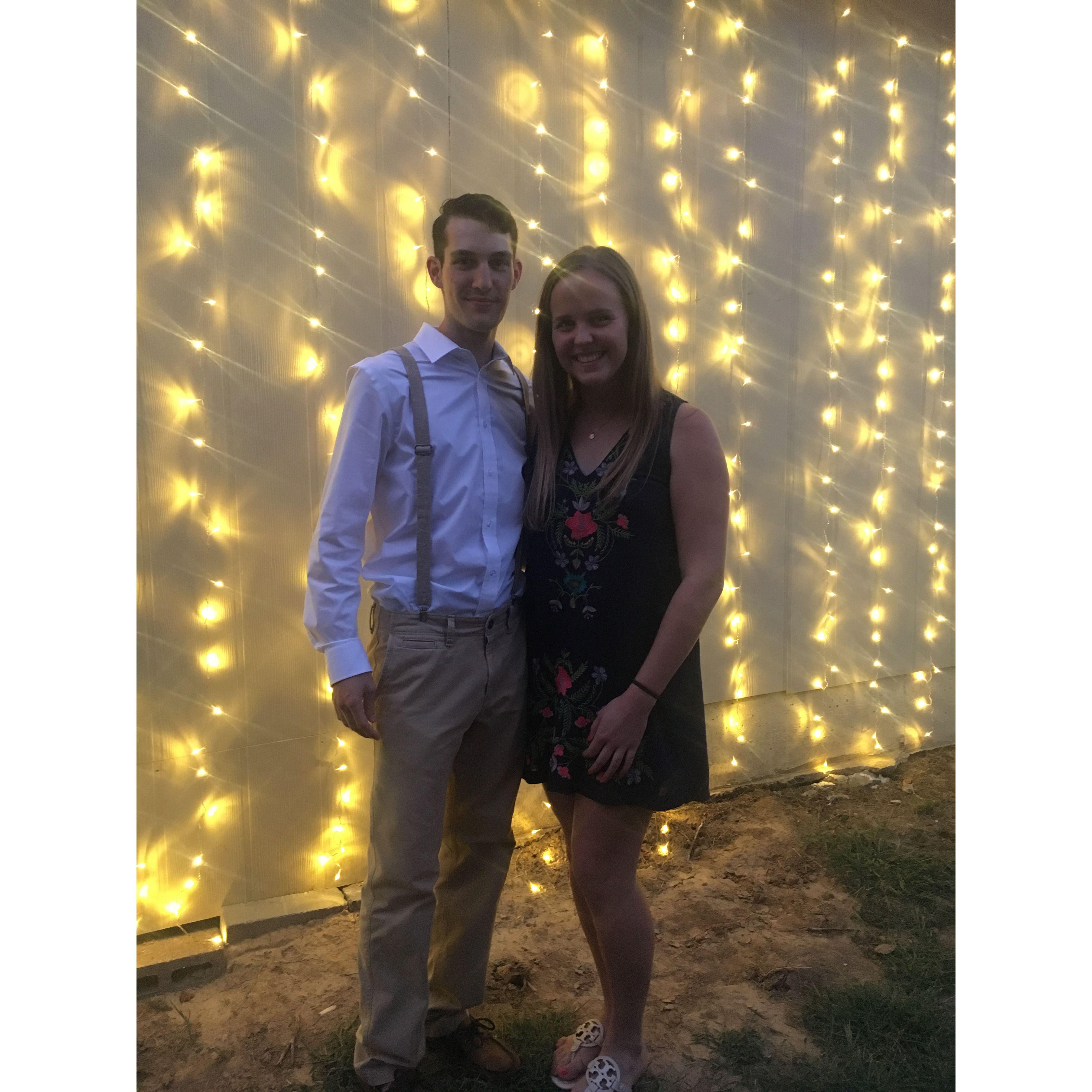 Will and. Jessi's wedding was the first family wedding that the couple attended together!