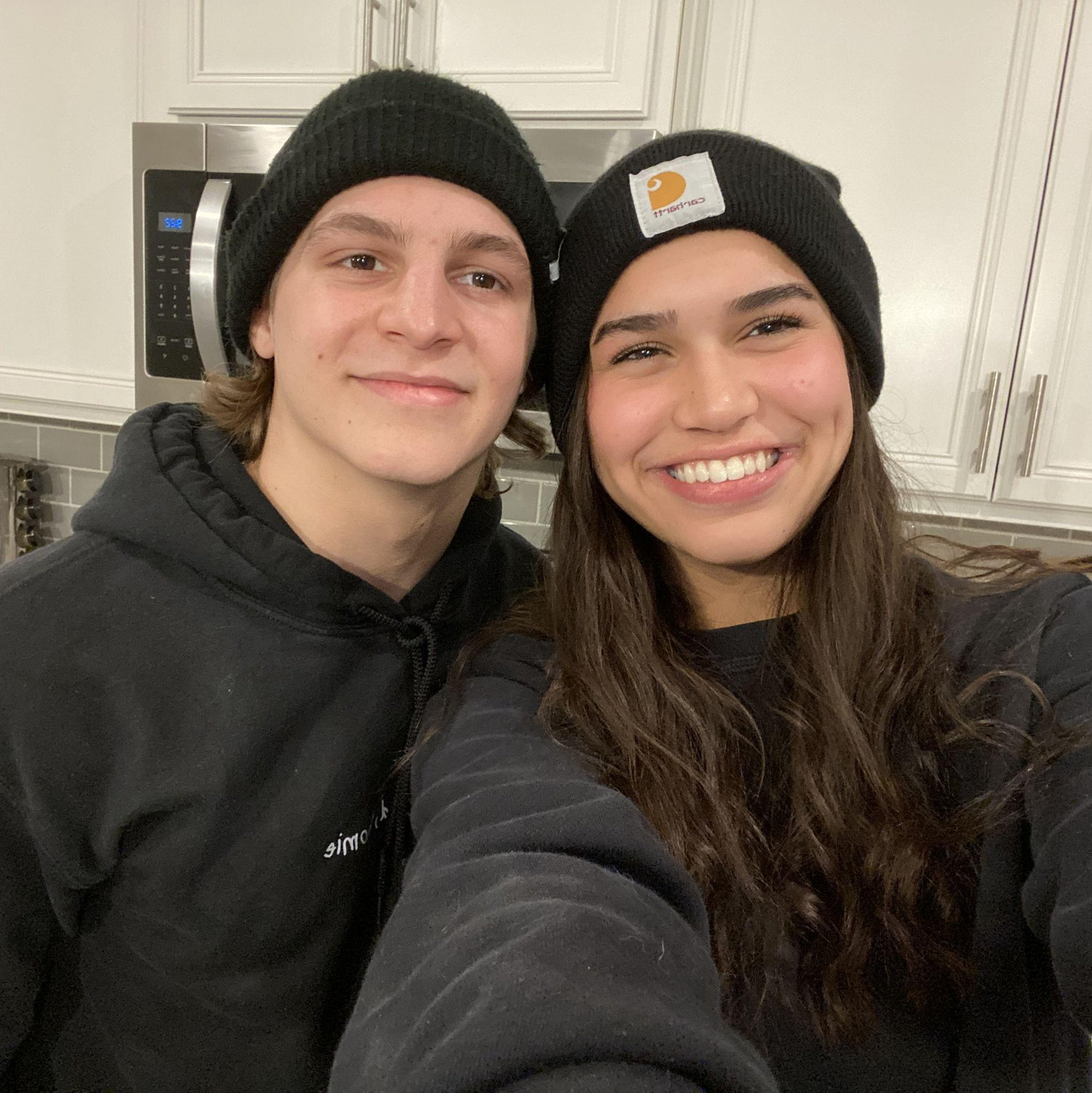 matching beanies/outfits