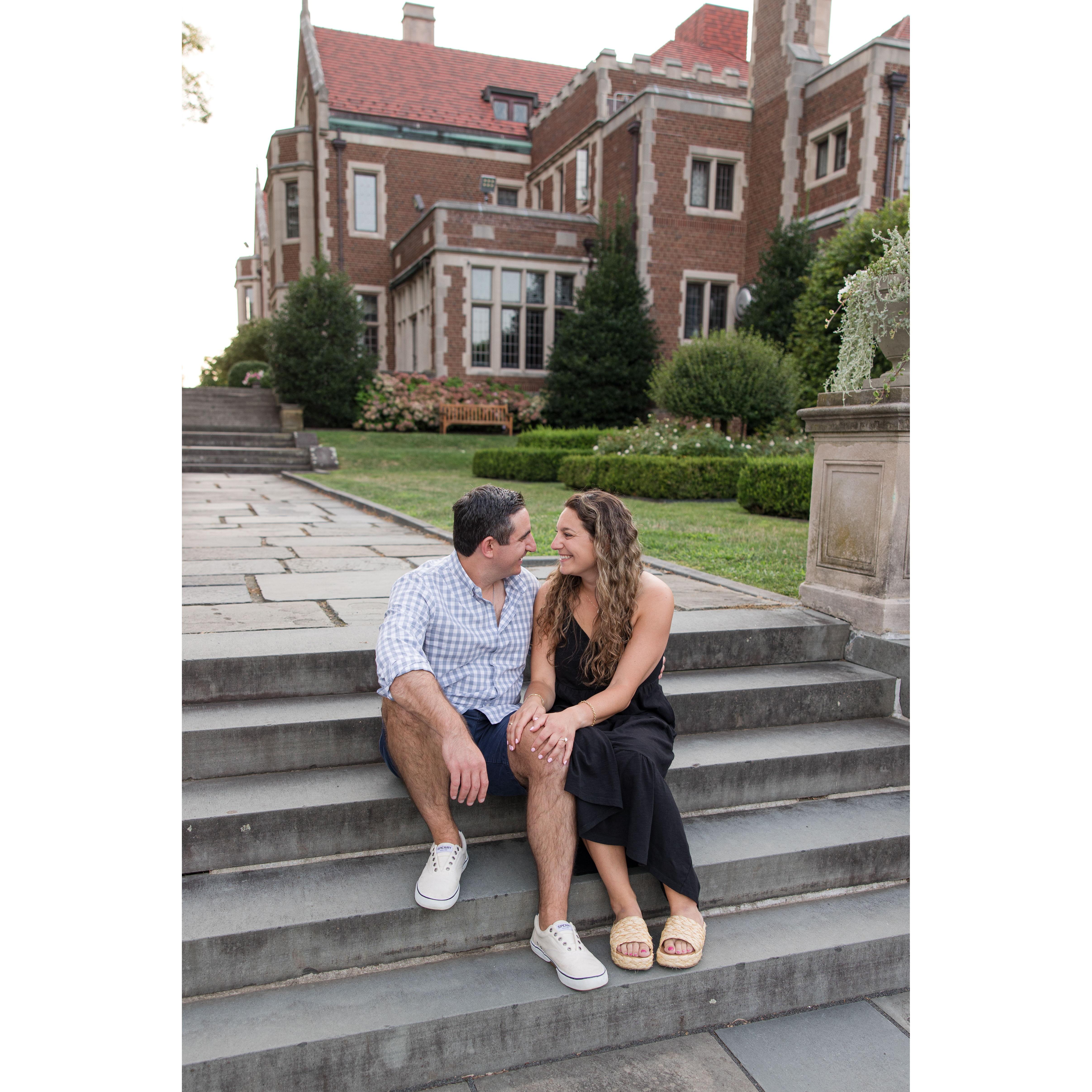 Proposal in Waveny Park, July 2024