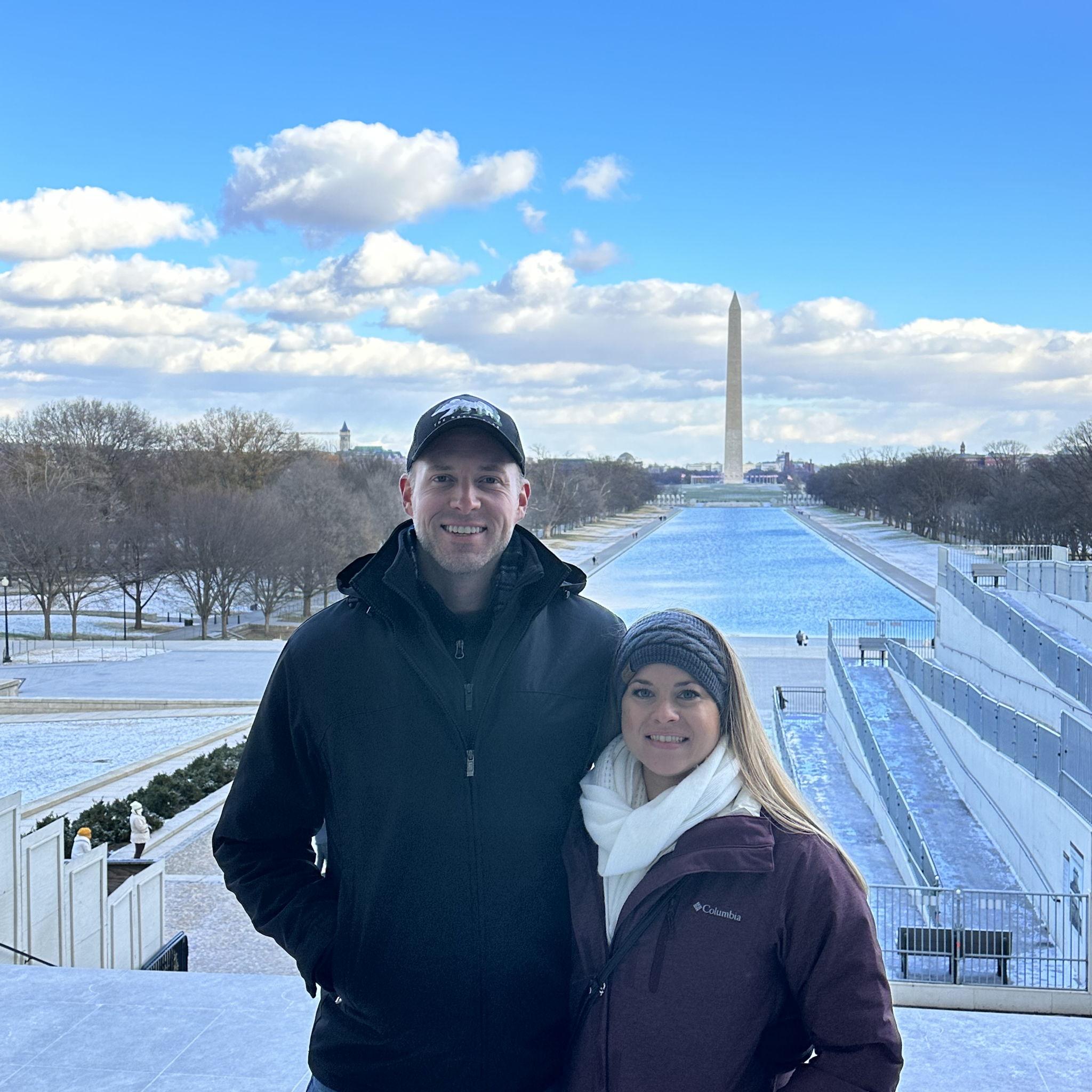 Braving the 10° wind chill