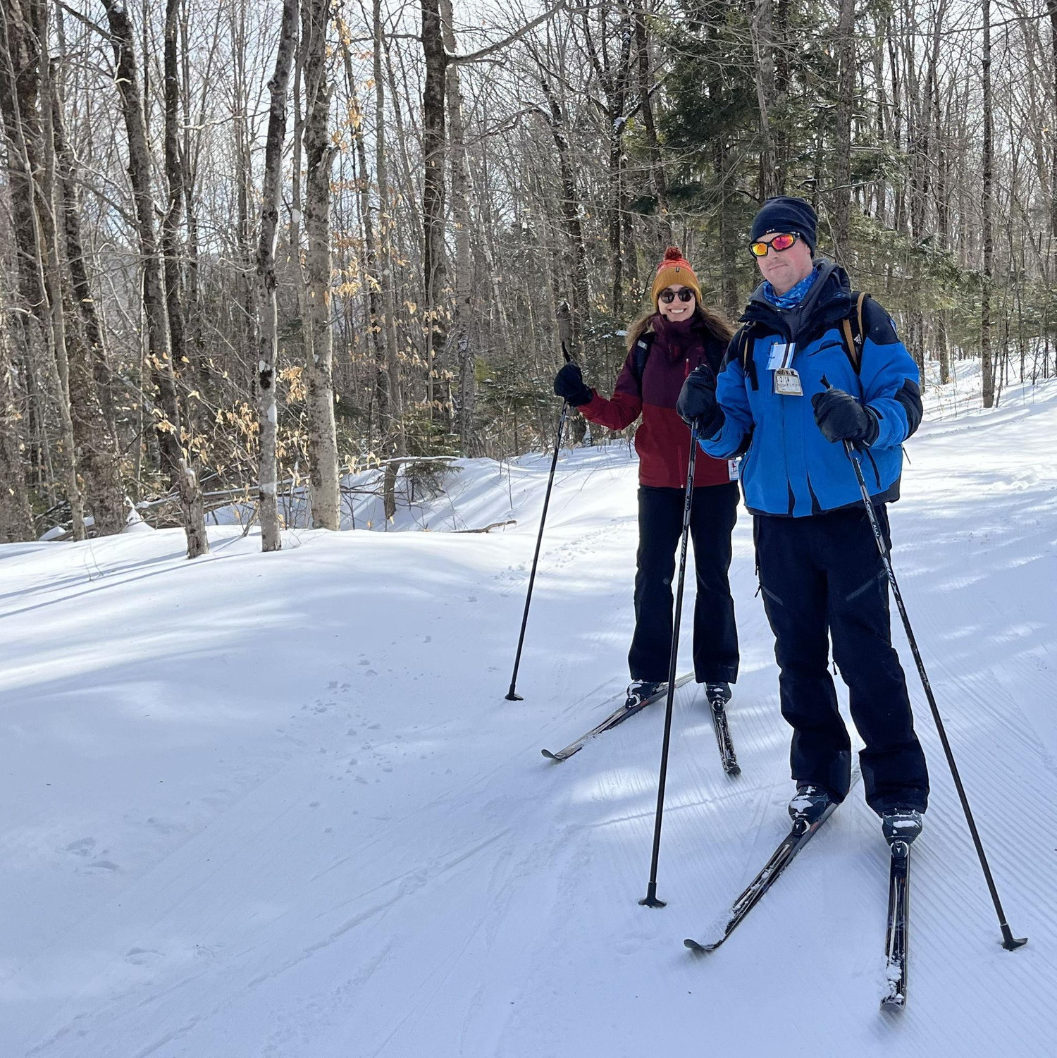 Sugarloaf, ME: on the trail