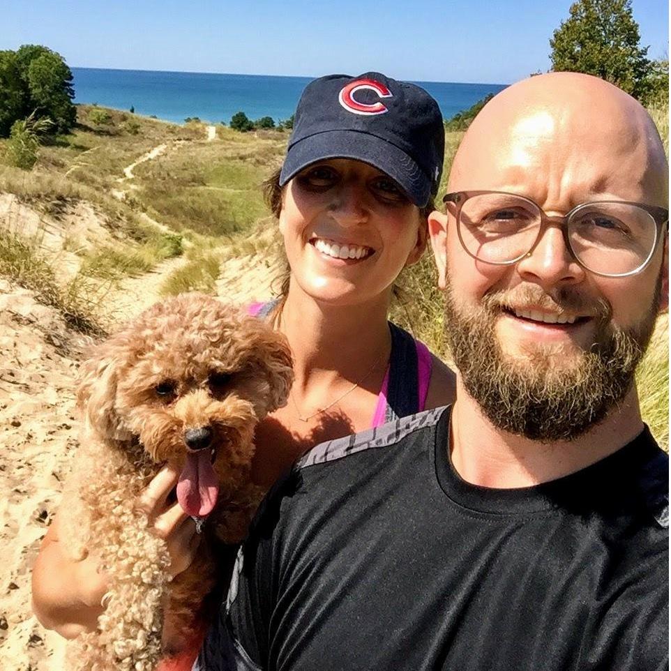 Camping at the MI dunes - one of our favorite weekend activities.