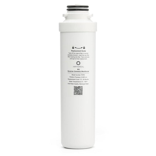 Airthereal RO Replacement Filter for Pristine Lite3 Countertop Reverse Osmosis System, RO Membrane Sourced from DOW, 2nd Stage, Reduces Heavy Metals such as Lead, Mercury, Cadmium, Arsenic, 1-Pack