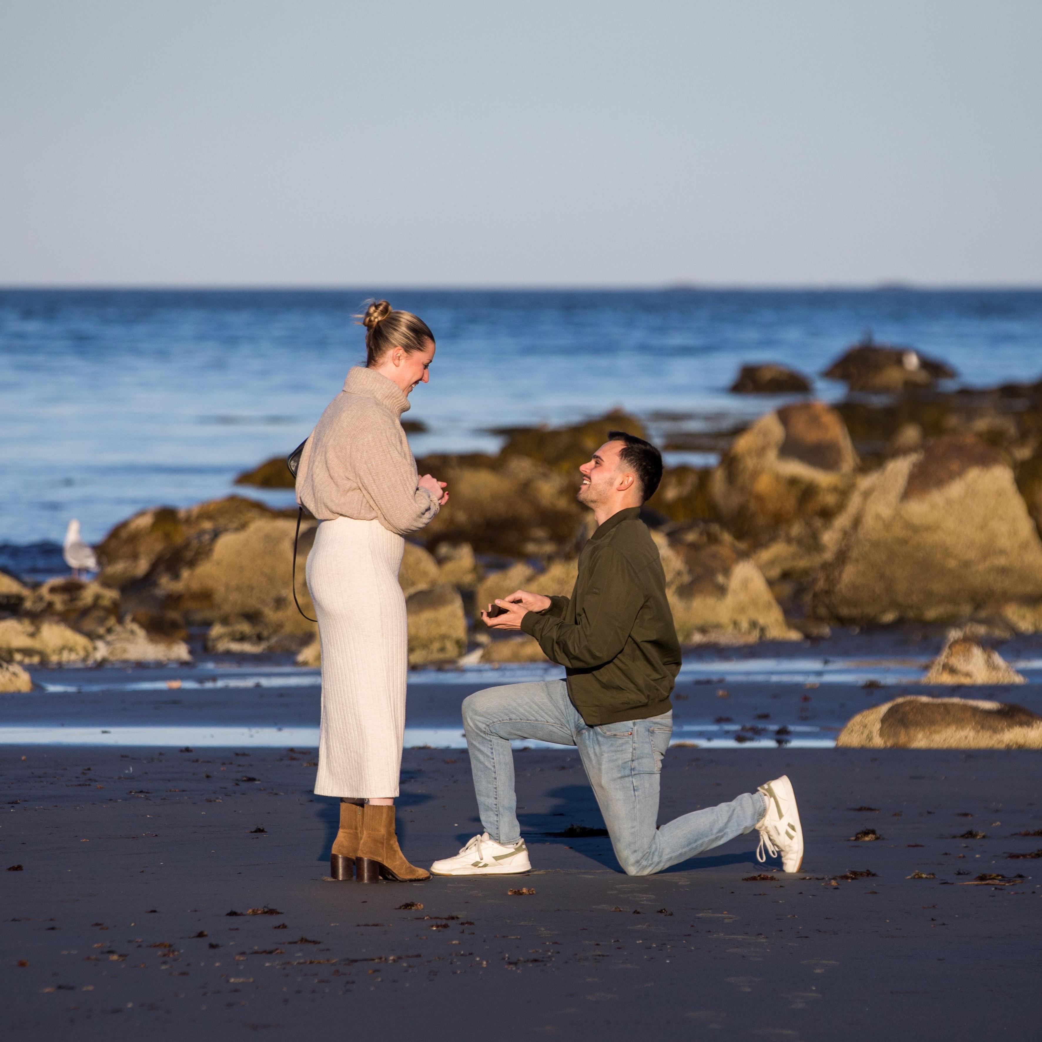 Mark proposed to Olivia at Nahaunt Beach; when we lived in East Boston, we were often here with the dogs
