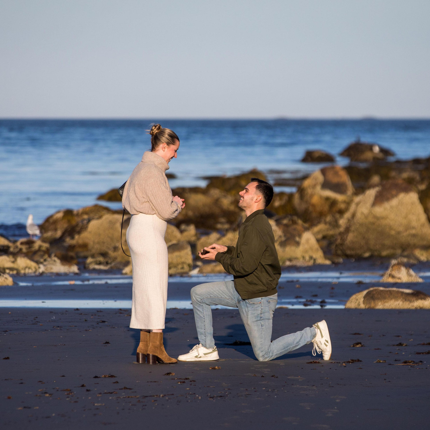 Mark proposed to Olivia at Nahaunt Beach; when we lived in East Boston, we were often here with the dogs