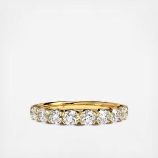Ten Stone Diamond Wedding Ring
