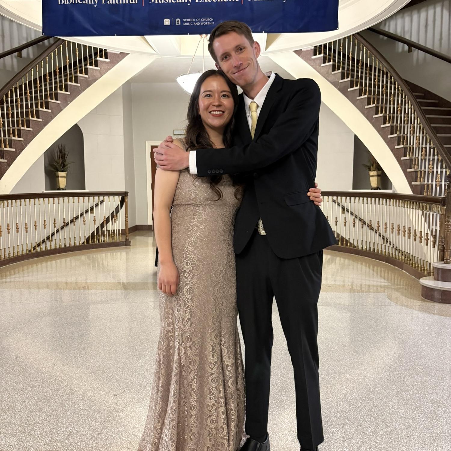 Benjamin supported Nina for her preparation of recital, Nina memorized and recited her lyrics to Benjamin many times, he always prayed for her, Nina was so grateful for him.