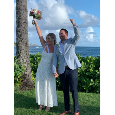 Right after we said 'I Do!"