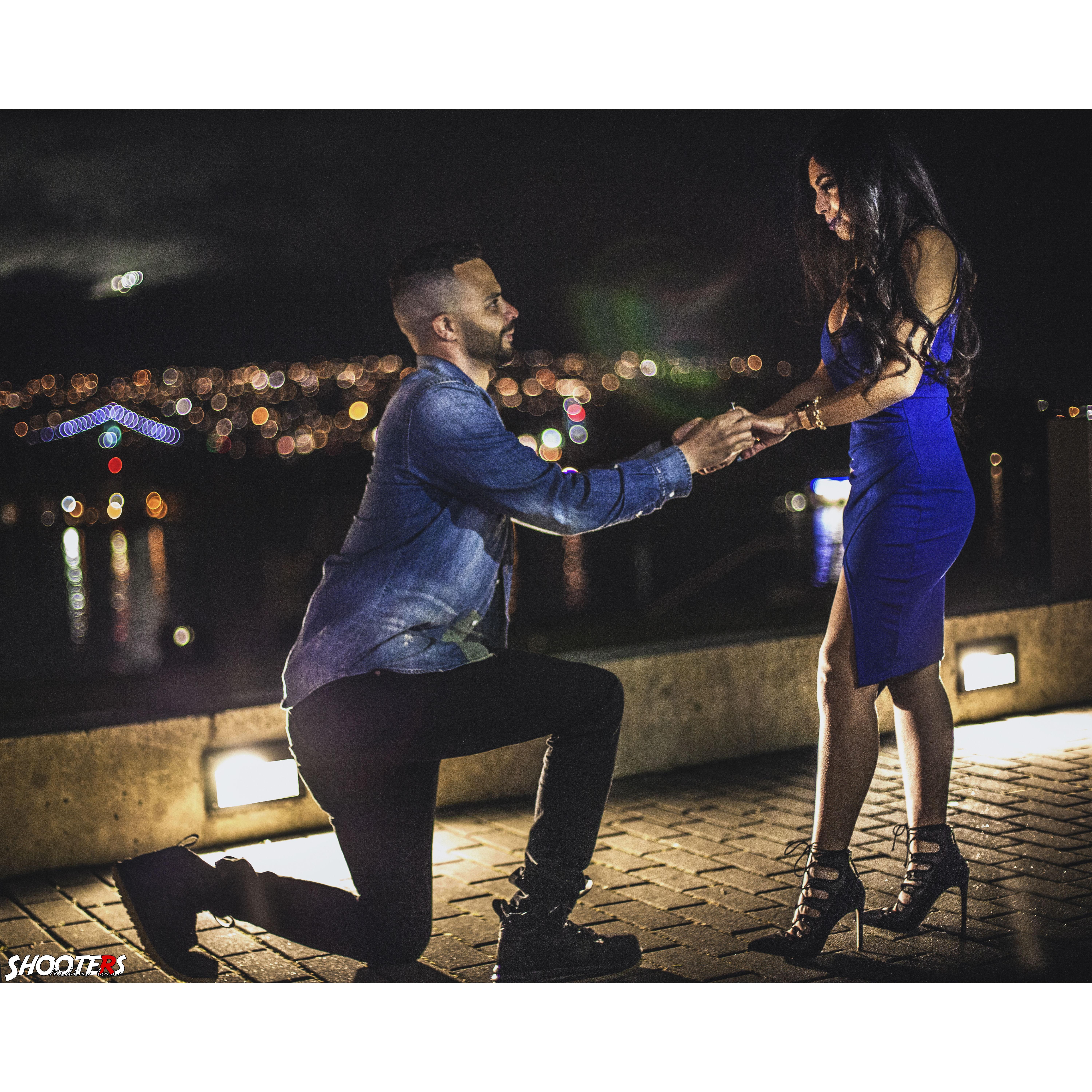 The night Danny proposed (on Sonam's 28th birthday)