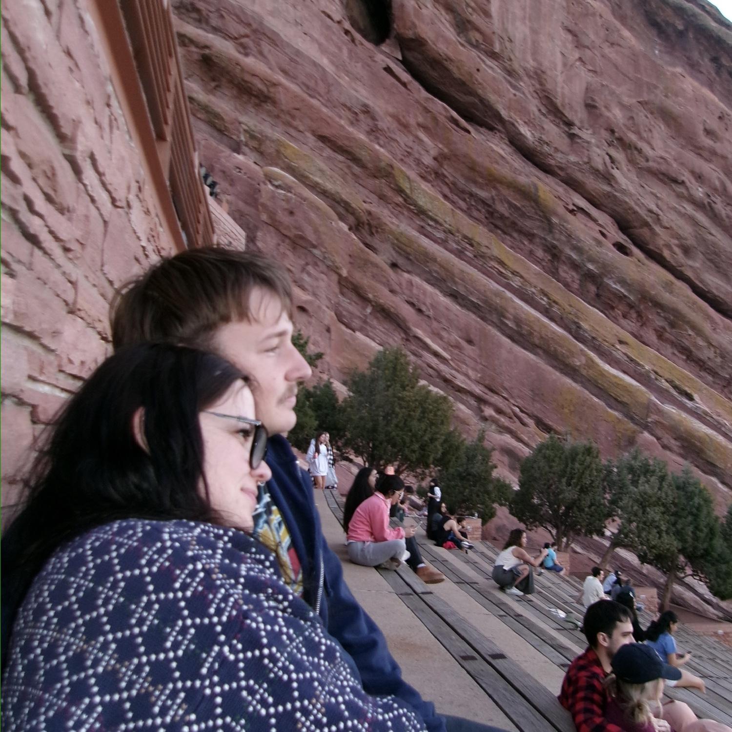 Red rocks!