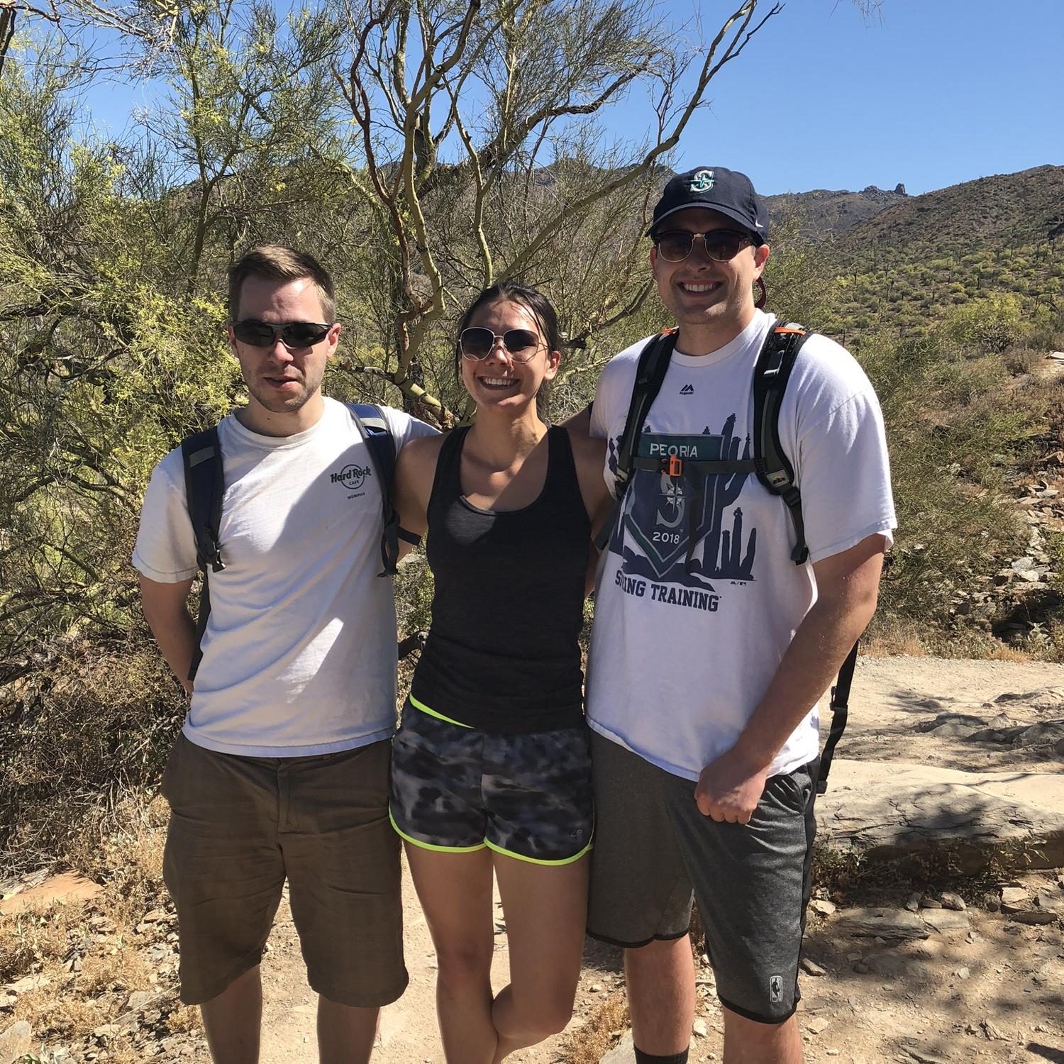 Stig spent the week in Arizona in Spring 2019, this was our one and only hike because it was so hot already