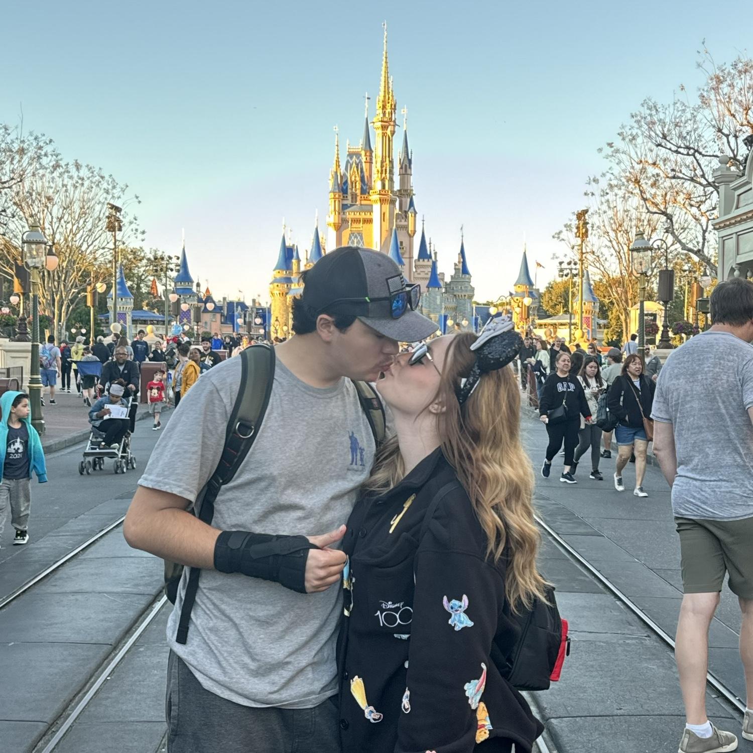 Our second trip to the happiest place on earth together 💕