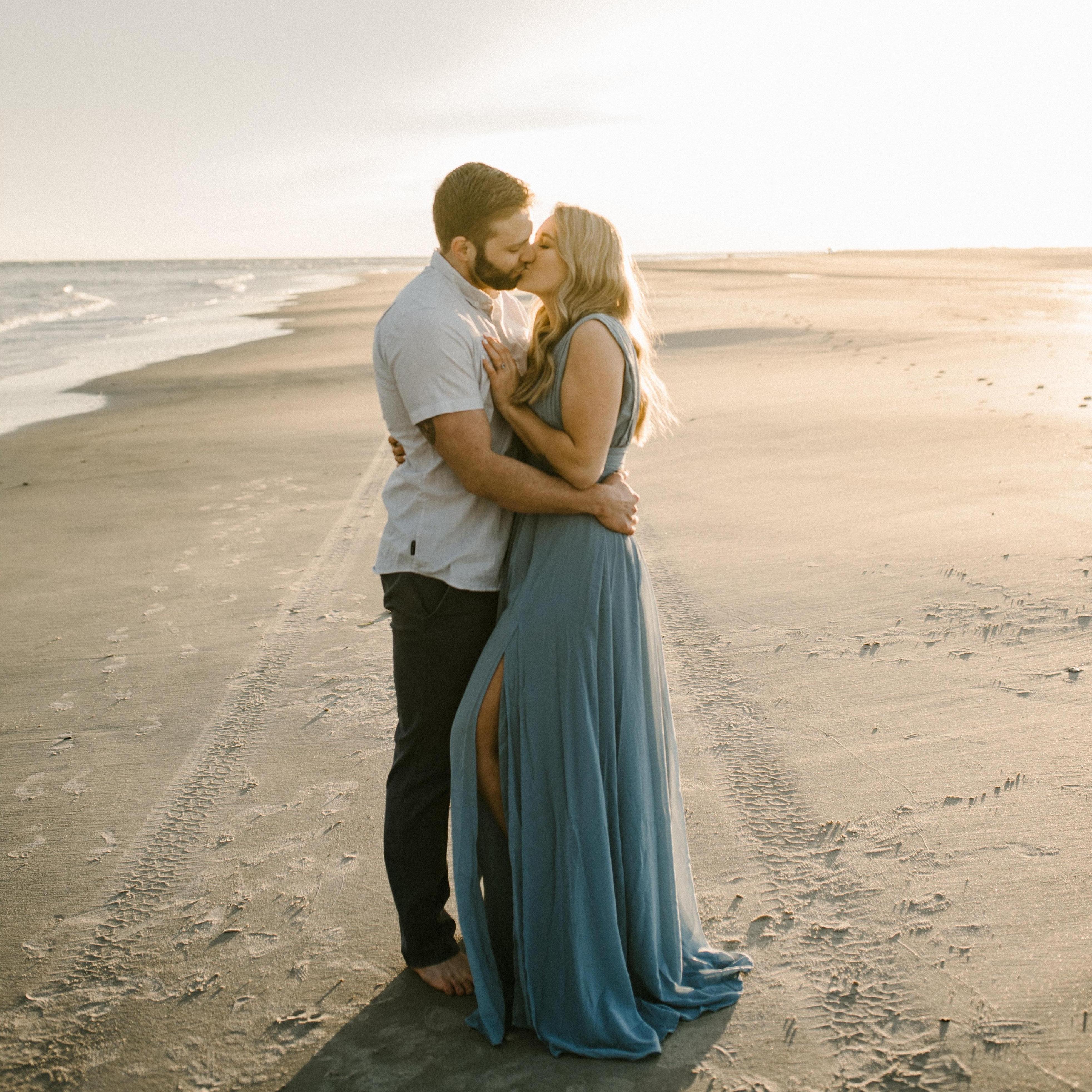 2021 - Engagement photos on Emerald Isle