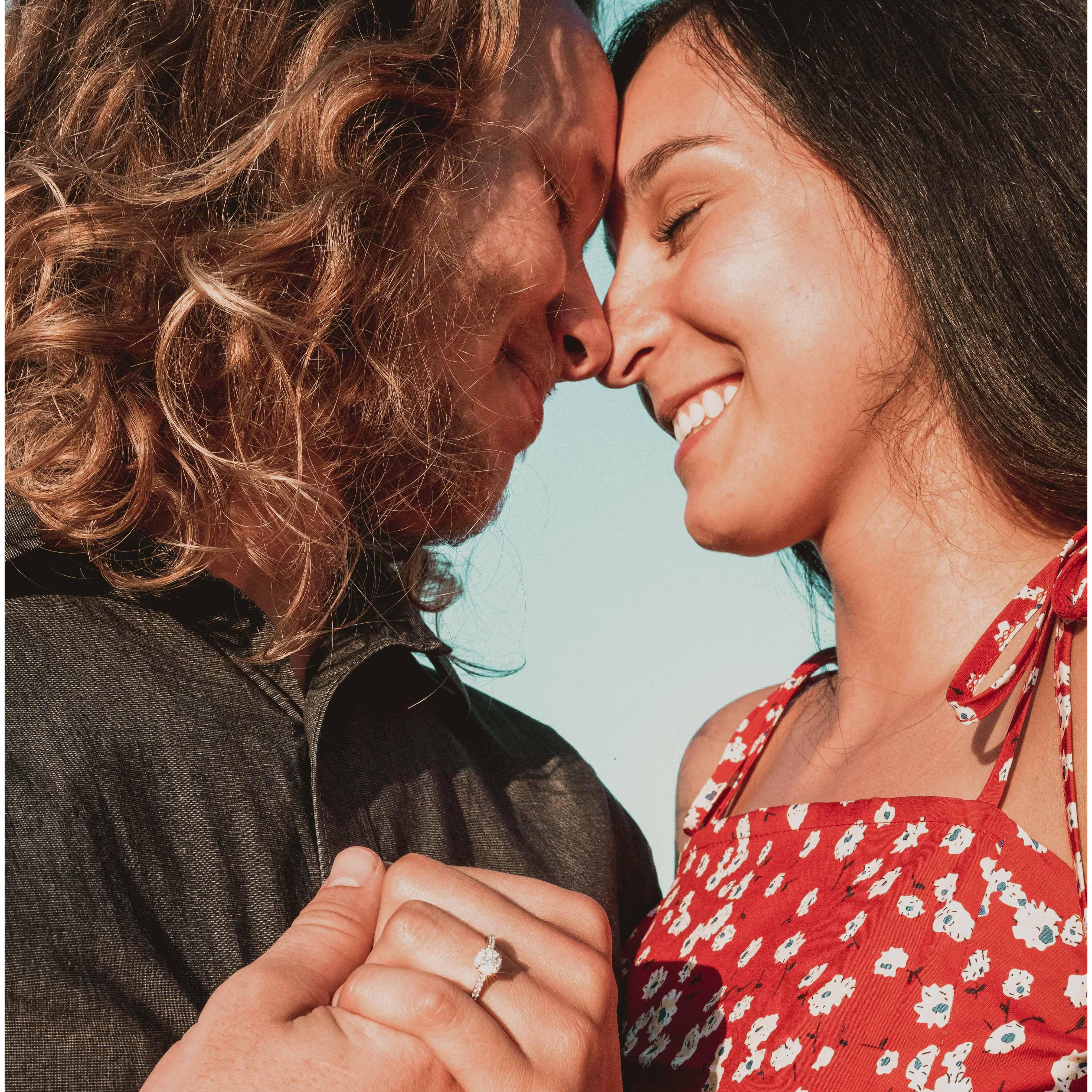 Now that's a happy smile! Engagement for the win.