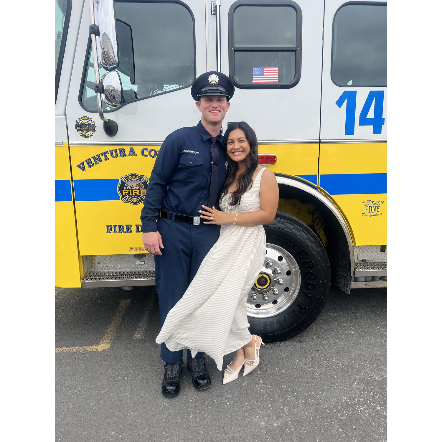 Shane's Fire Academy Graduation