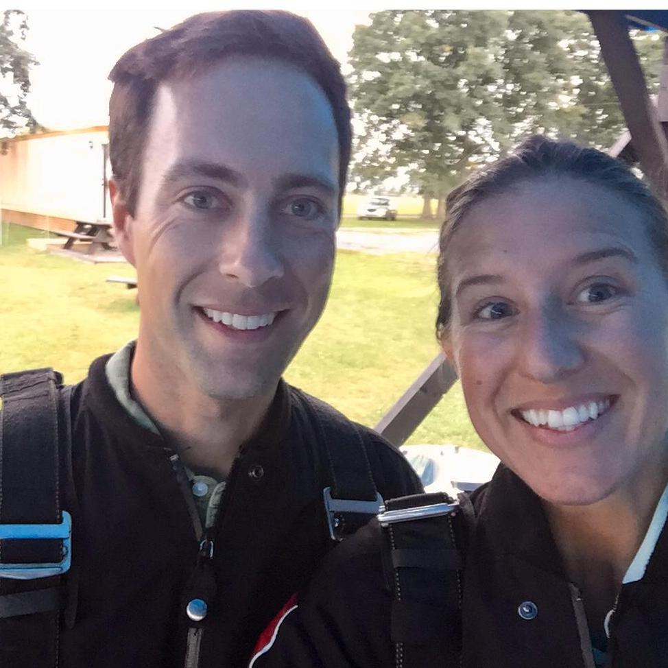 Skydiving for Toms 35th birthday ❤️