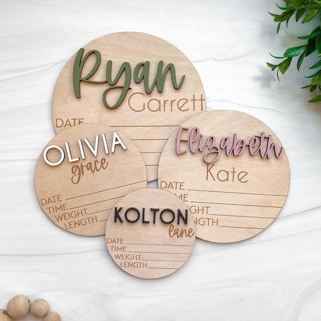 Baby Birth Announcement Sign