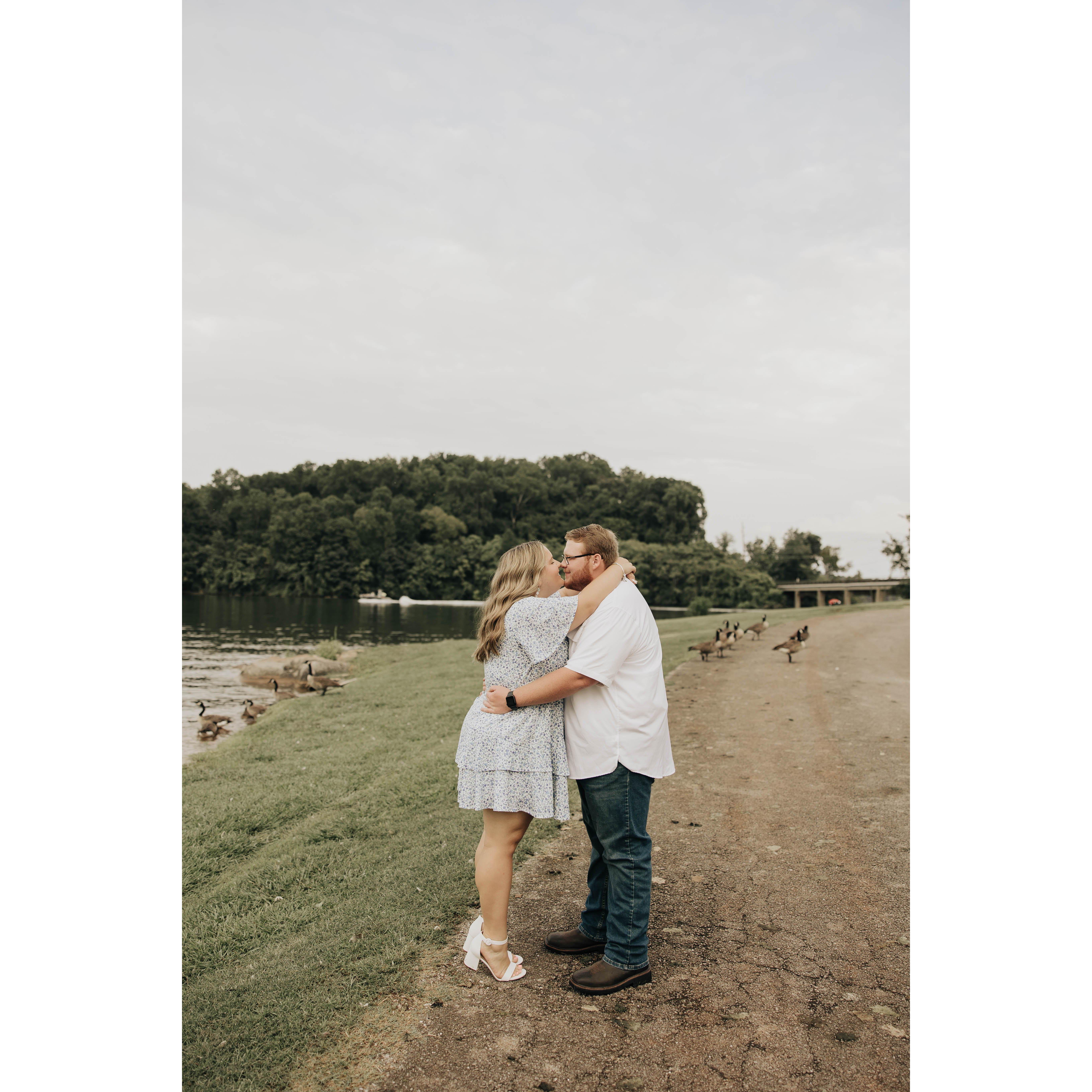 August 2024 - Our first engagment photos! We had so much fun taking these.