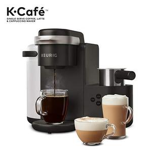 Keurig K-Cafe Single Serve K-Cup Pod Coffee, Latte and Cappuccino, K-Café