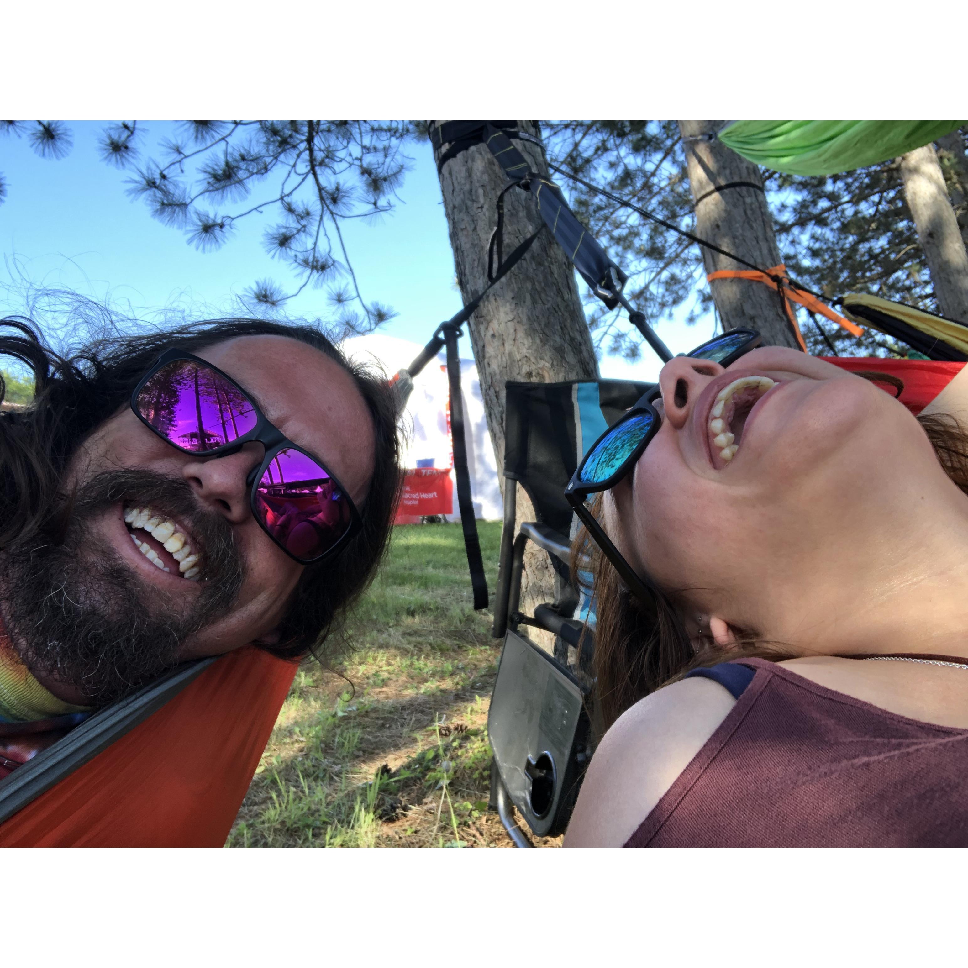 Blue Ox hammock time