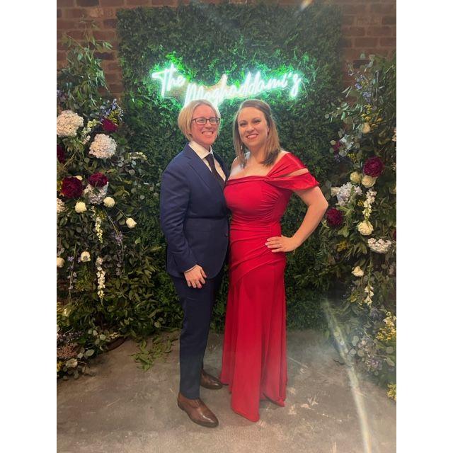 We celebrated the love of Christian's Bro of Honor (Autumn) at her wedding in November. 