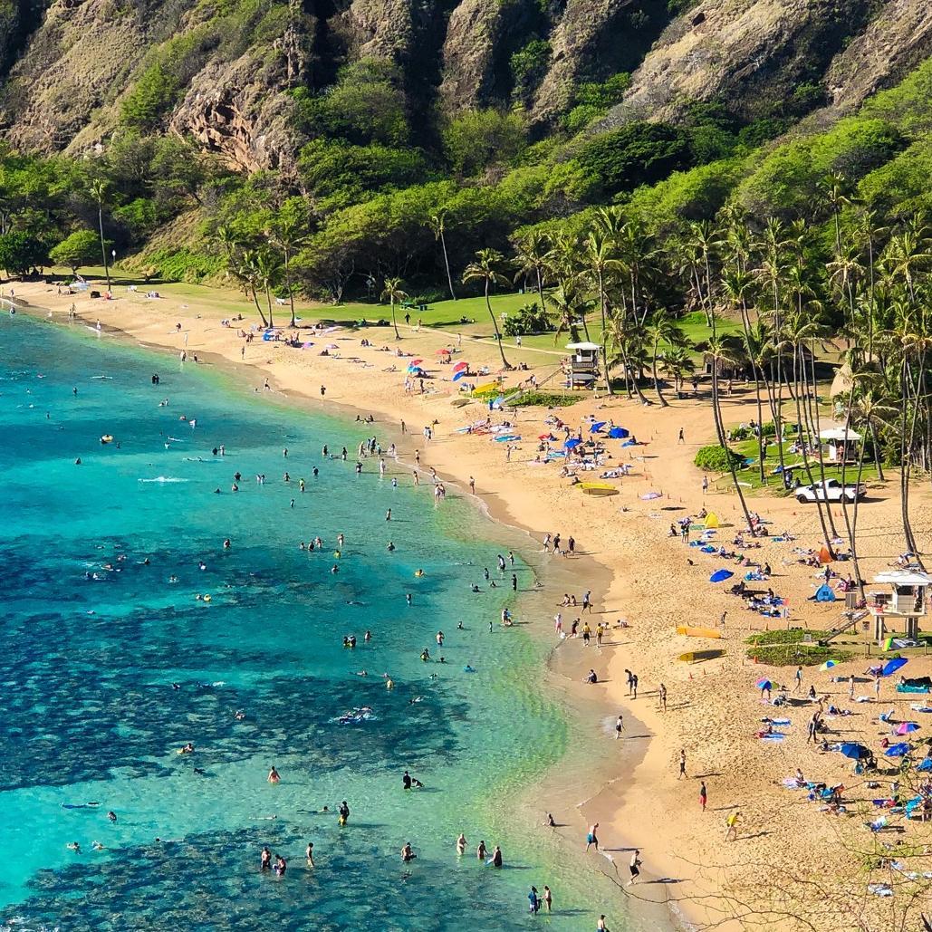 Snorkeling at Hanauma Bay in Hawaii
