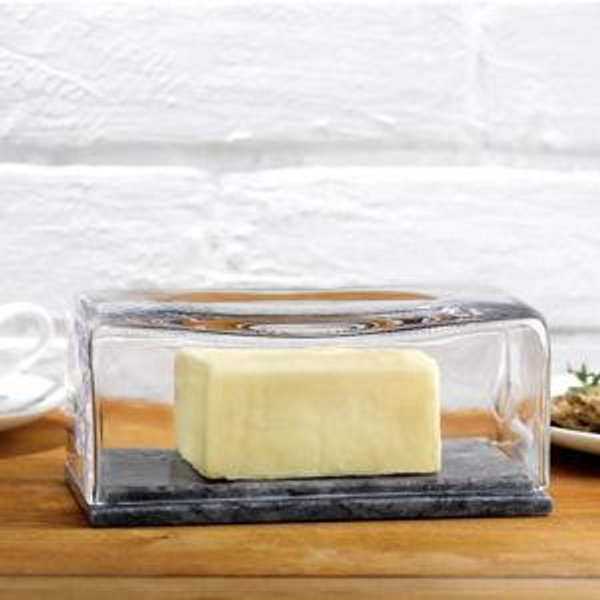 Nude Glass | Cruet Butter Plate