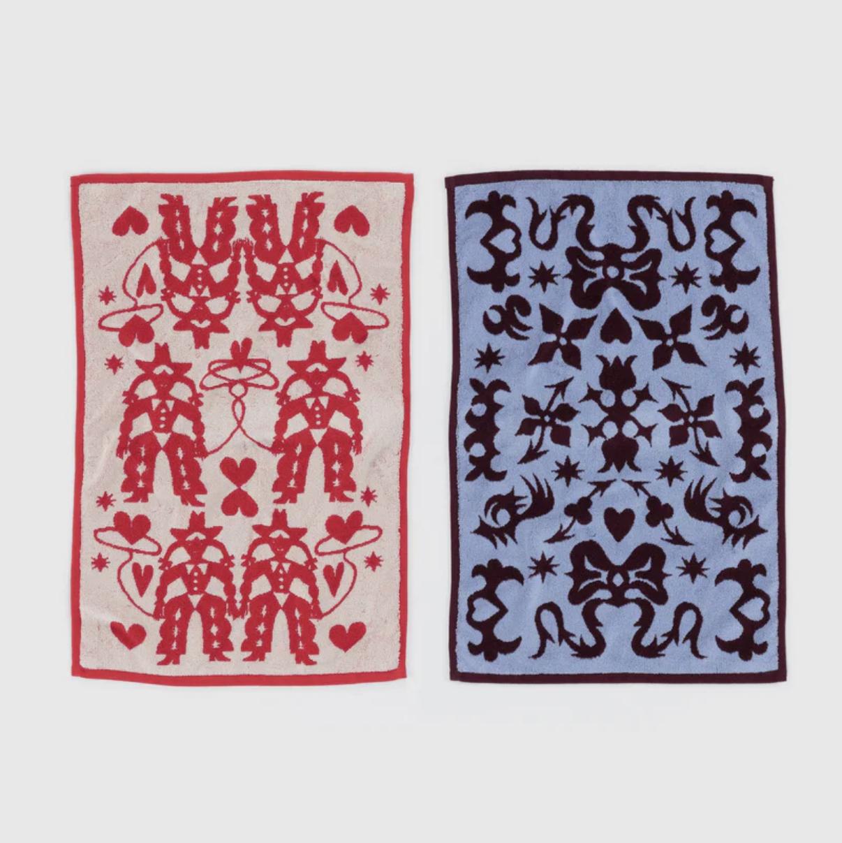 Hand Towel Set of 2 Western - Baggu