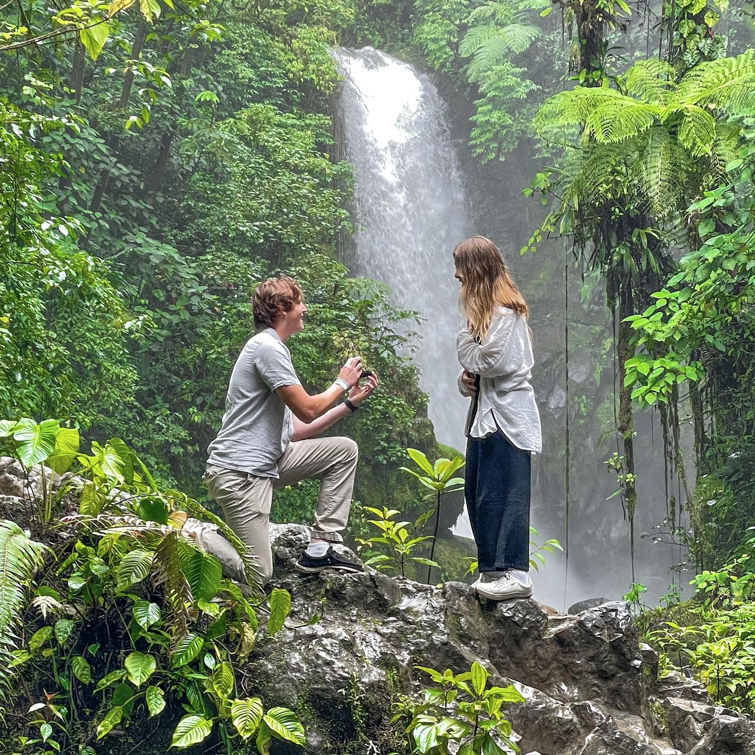 A movie worthy proposal