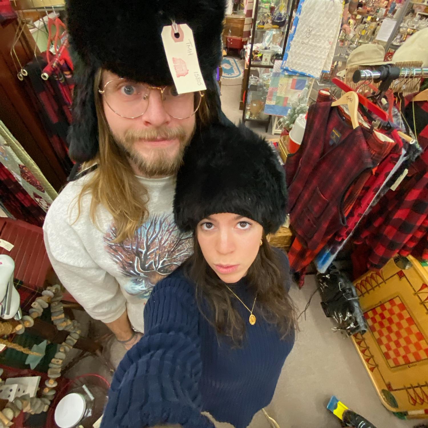 March 2026 - When we’re not shredding, we’re hitting the thrift stores, looking for antique/unique finds or additions to our closet