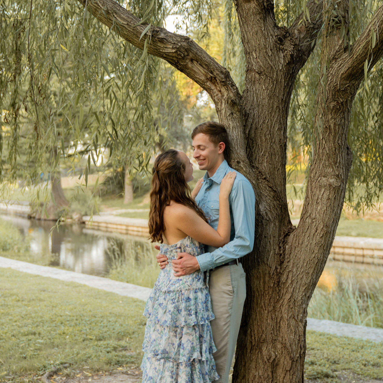 On her first time meeting his family, Zoe and Jackson also explored Landa Park