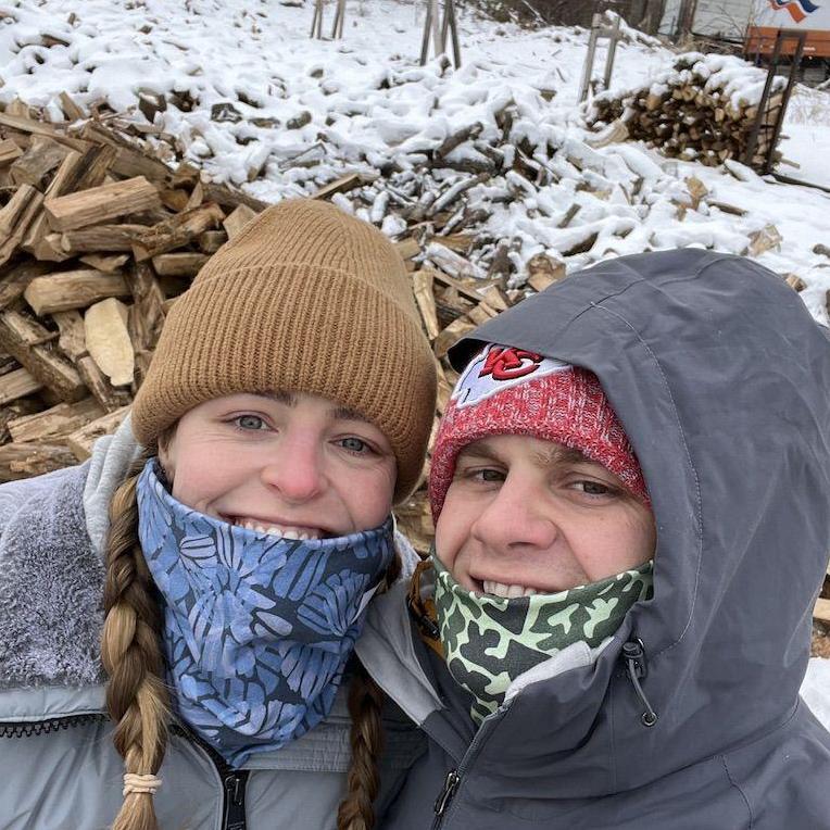 Our first KS snow