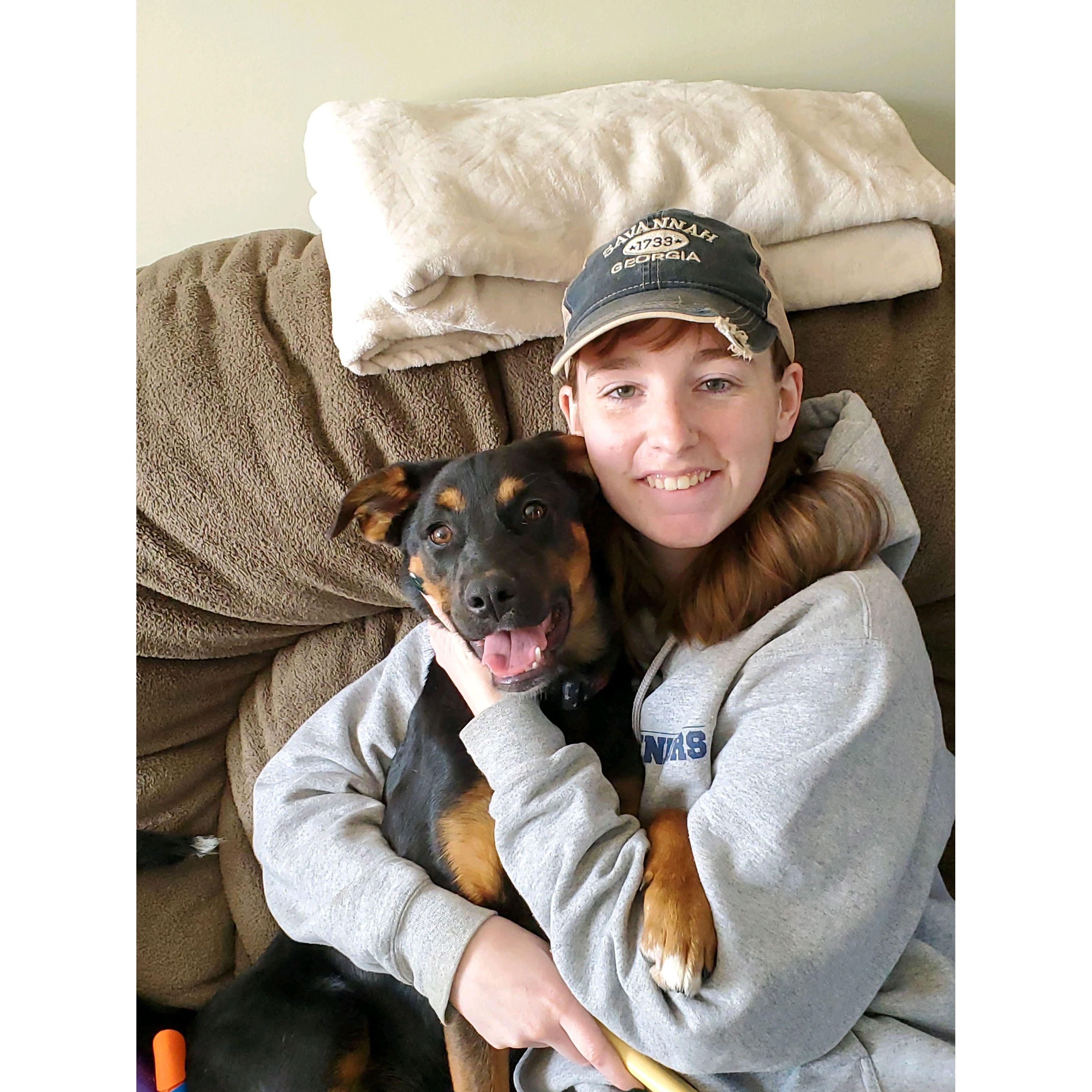 Sam is home!