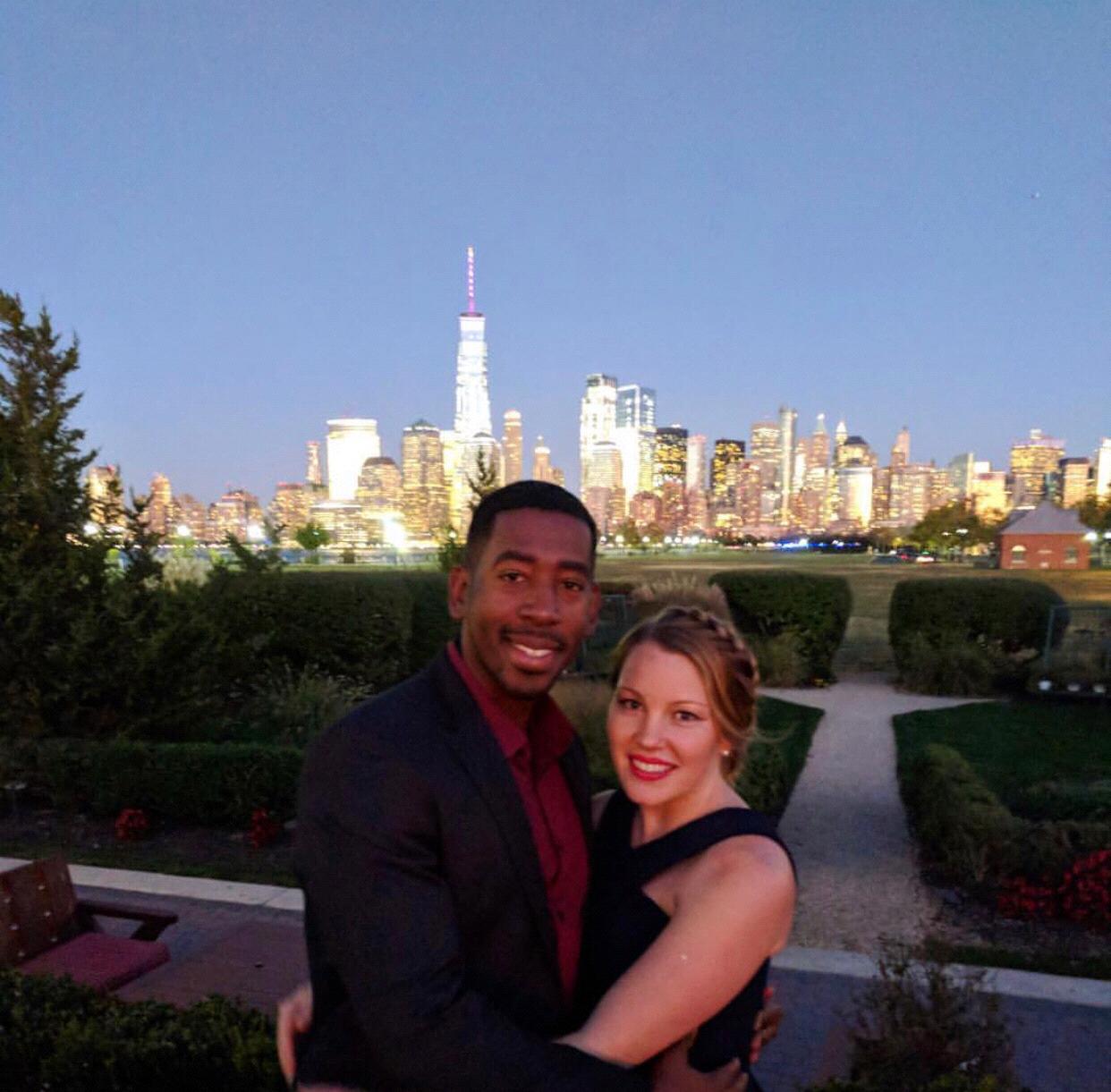 Posing for pics at the Milke Wedding!