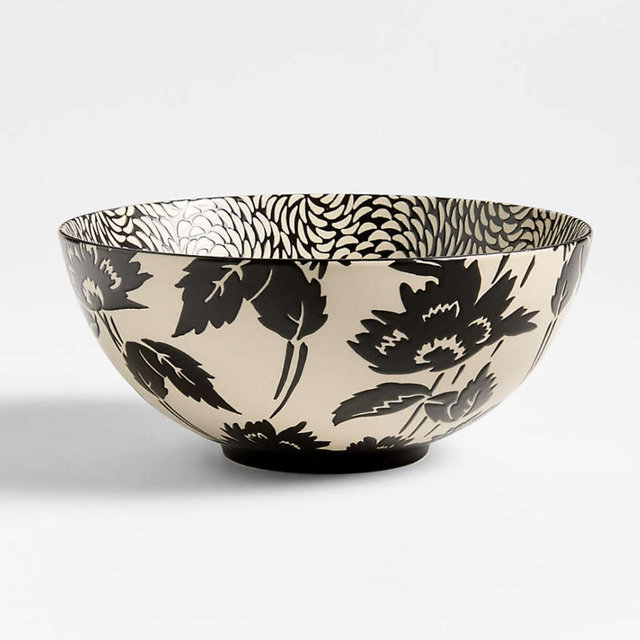 Jardin Stoneware 7.5" Serving Bowl