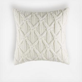 Clearview lattice knit Decorative Pillow