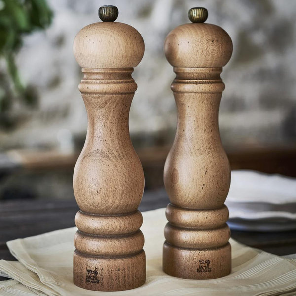 Peugeot Paris Antique 8.75" Salt & Pepper Mill Set