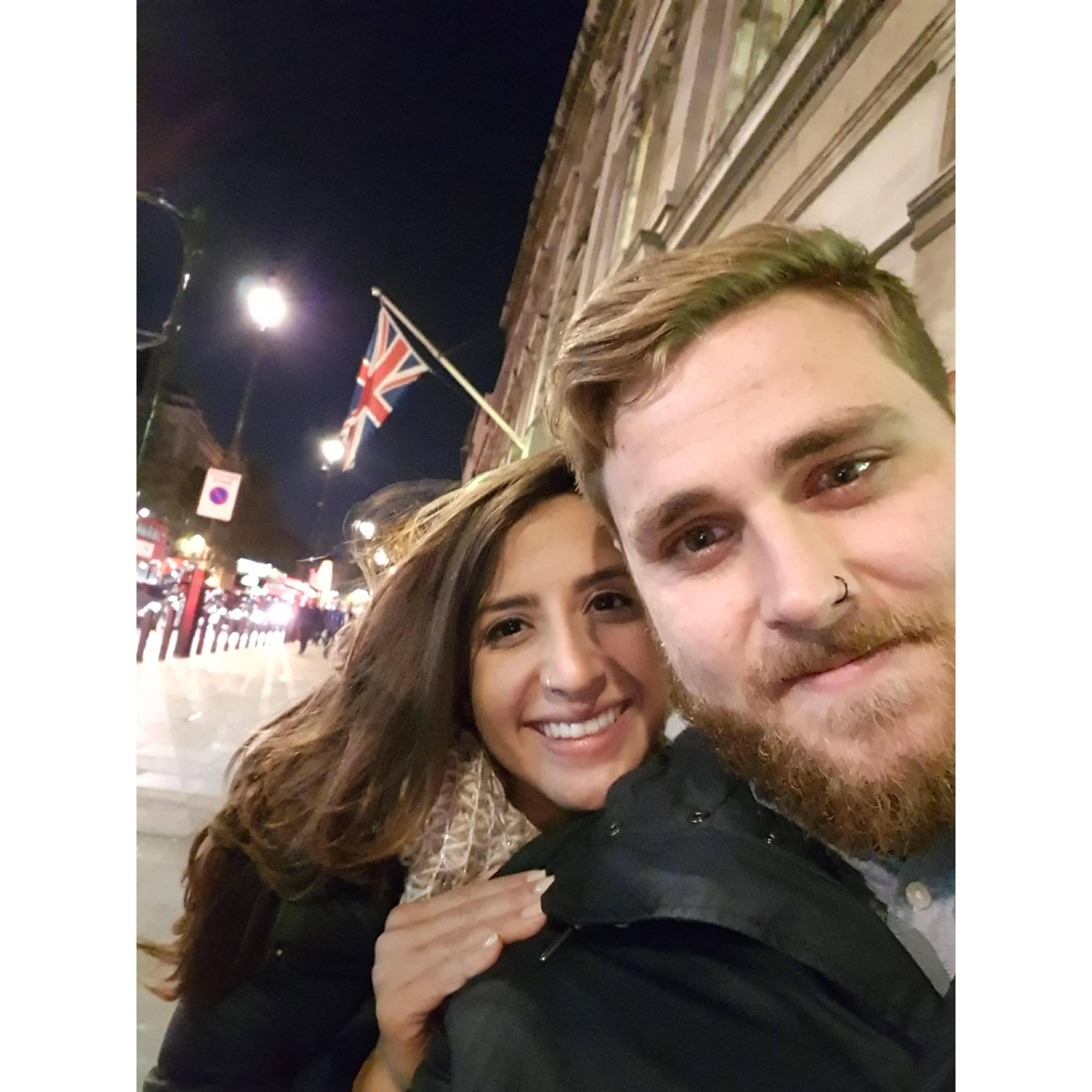 first visit across the pond