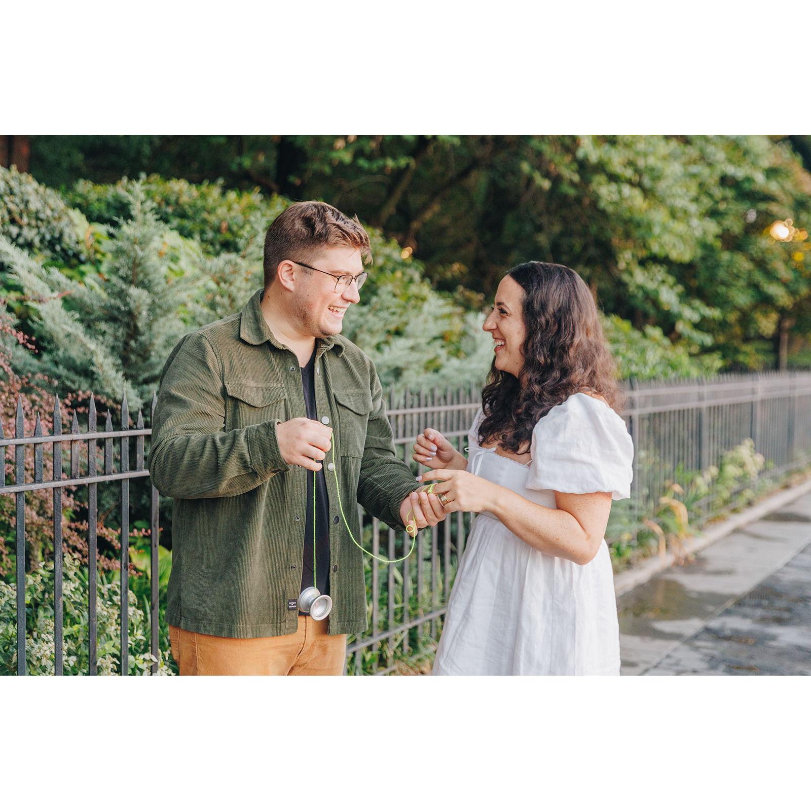 If you didn't know, Dan likes to yoyo